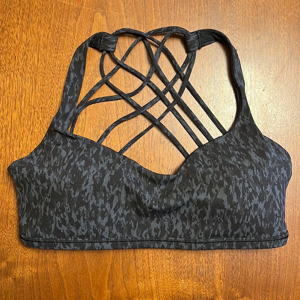 Lululemon Free to Be Bra, light support, A/B cup, size 8